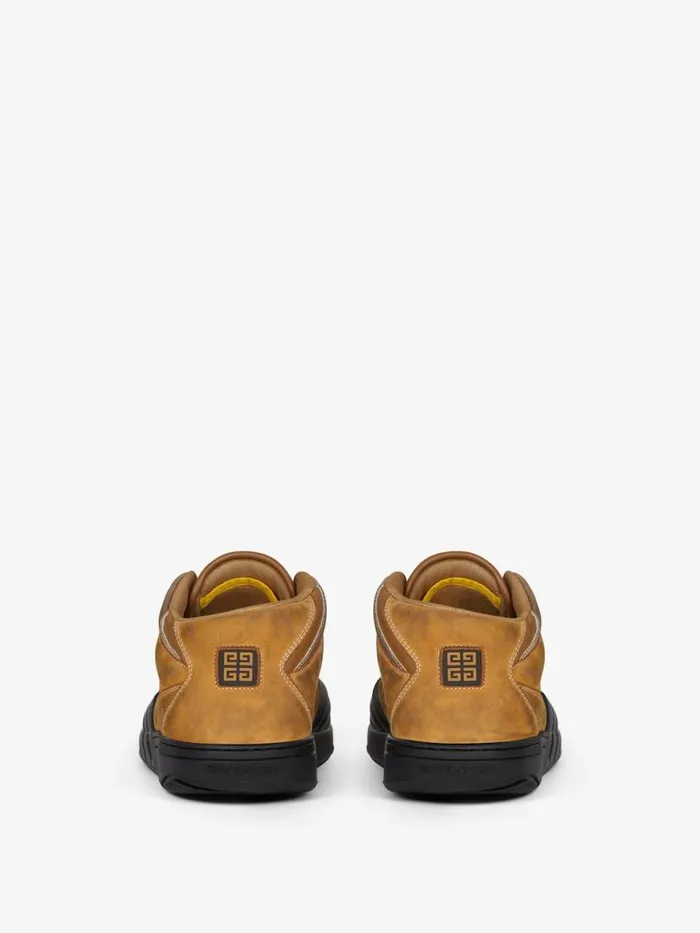 Men Sneakers Givenchy Skate Sneakers In Nubuck And Synthetic Fiber Beige Men Sneakers Givenchy Skate Sneakers In Nubuck And Synthetic Fiber Beige