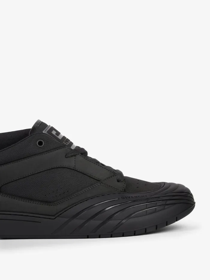 Men Sneakers Givenchy Skate Sneakers In Nubuck And Synthetic Fiber Black Men Sneakers Givenchy Skate Sneakers In Nubuck And Synthetic Fiber Black