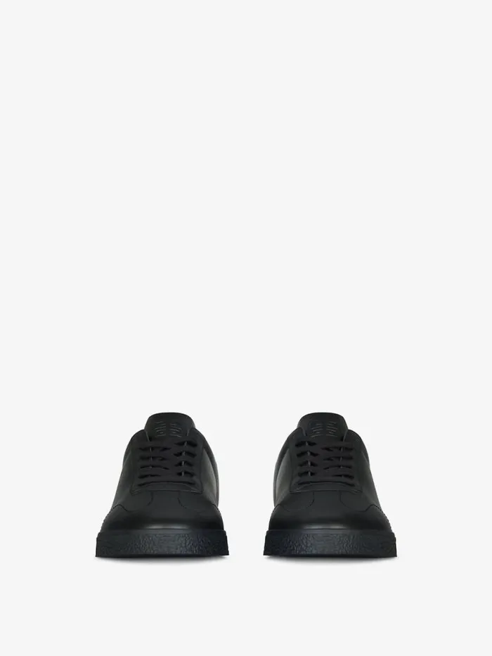 Men Sneakers Givenchy Town Sneakers In Leather Black Men Sneakers Givenchy Town Sneakers In Leather Black
