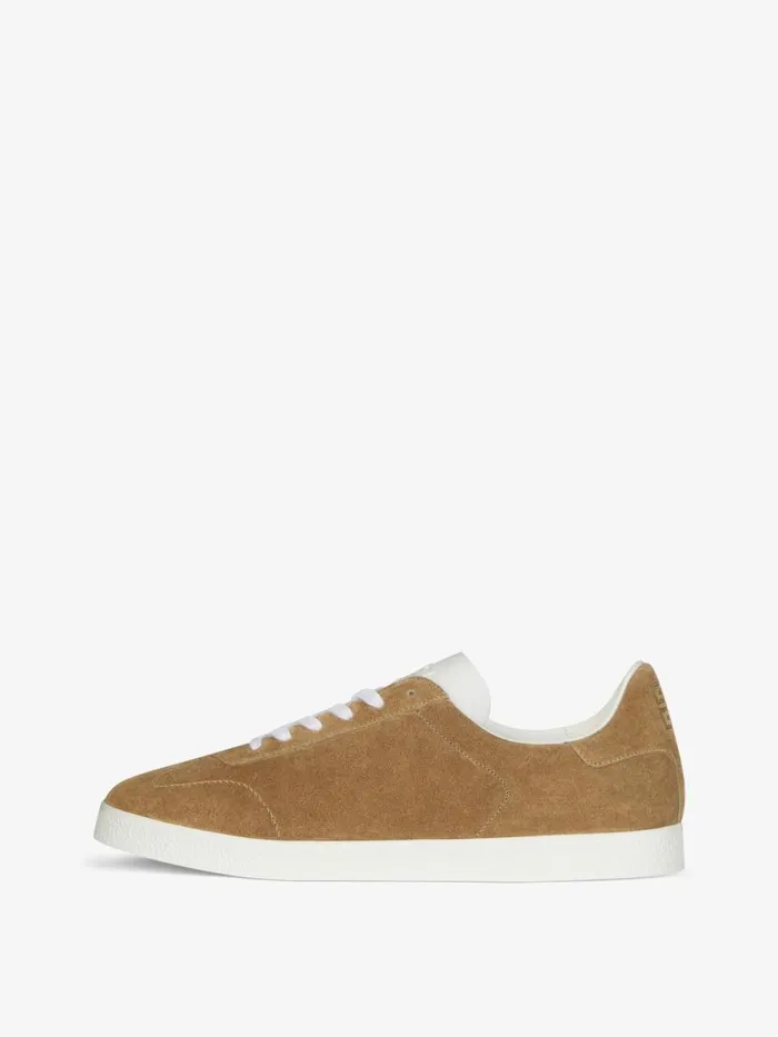 Men Sneakers Givenchy Town Sneakers In Suede Light Brown Men Sneakers Givenchy Town Sneakers In Suede Light Brown