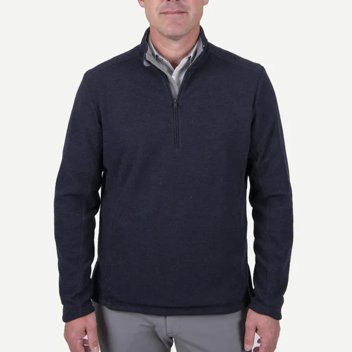 Men Squall Wind HalfZip Atlanta Blue KJUS Midlayers and Sweaters