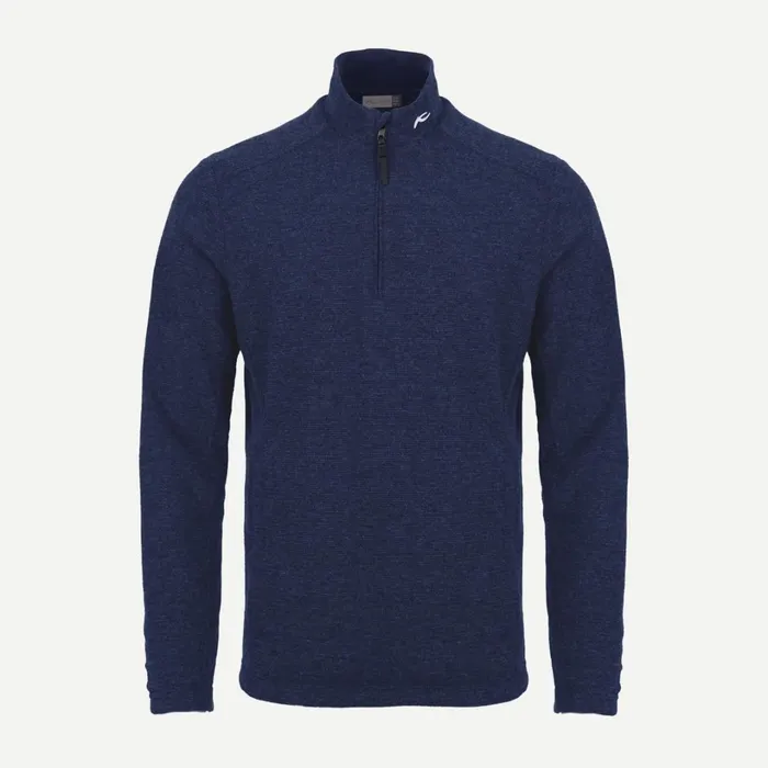 Men Squall Wind HalfZip Atlanta Blue KJUS Midlayers and Sweaters