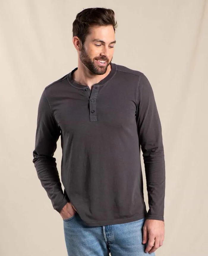 Men Sweaters Jackets and Layers Toad and Co Primo Long Sleeve Henley Soot Vintage Wash Men Sweaters Jackets and Layers Toad and Co Primo Long Sleeve Henley Soot Vintage Wash