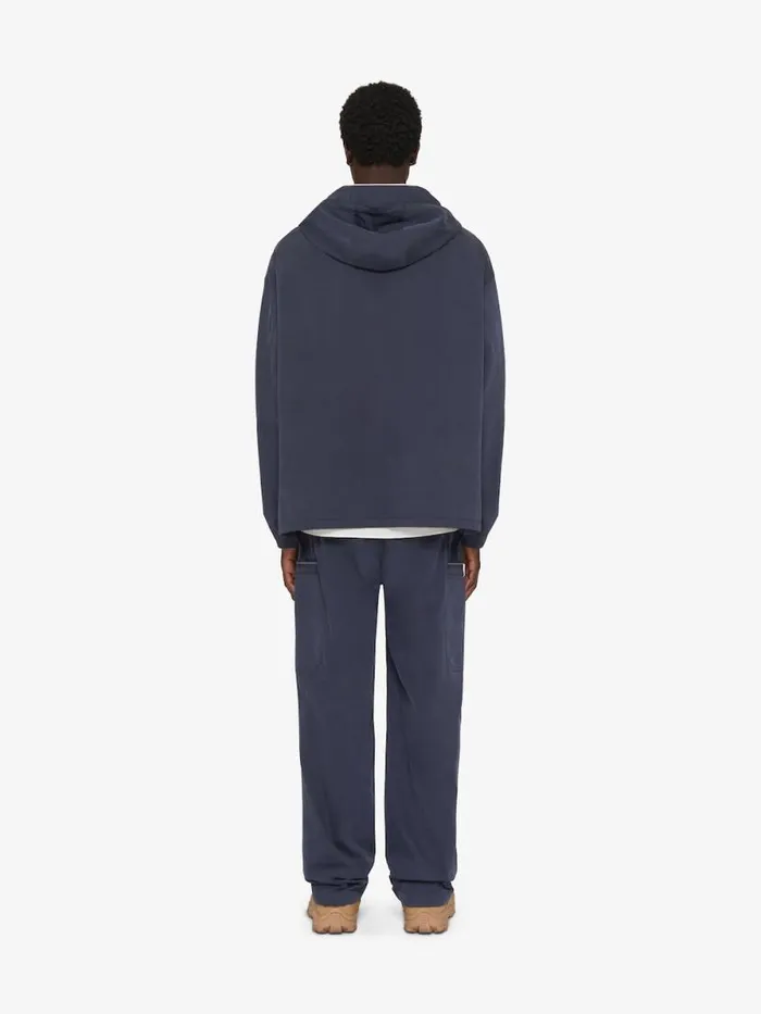 Men TShirts Givenchy Cargo Pants In Ozone Washed Poplin Medium Blue
