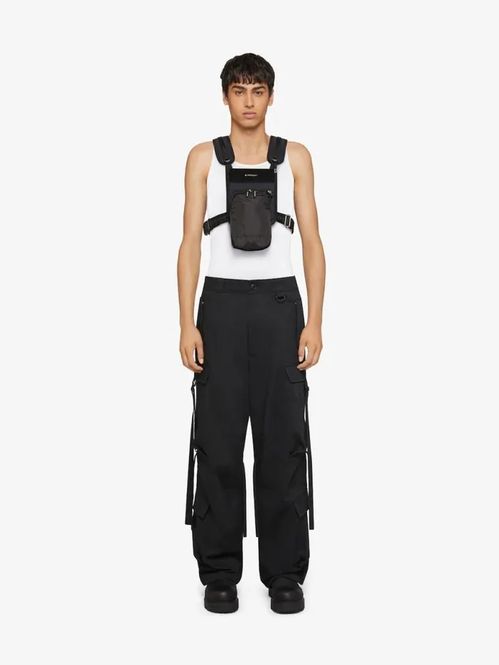Men TShirts Givenchy Extra Slim Fit Tank Top In Cotton White