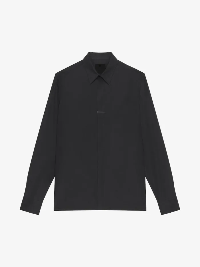 Men TShirts Givenchy Shirt In Poplin Black