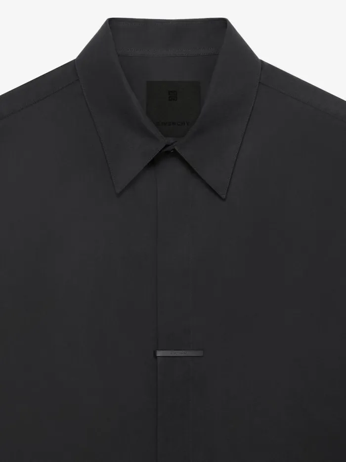 Men TShirts Givenchy Shirt In Poplin Black