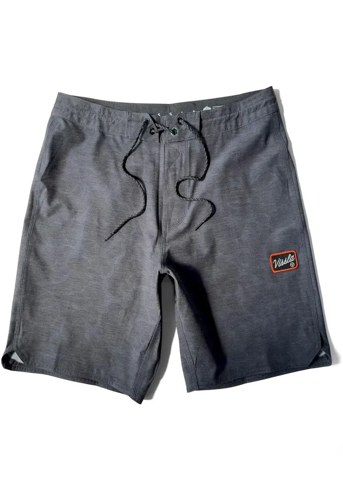 Men Vissla Solid Sets 1858243 Boardshort BLACK CAMO Boardshorts