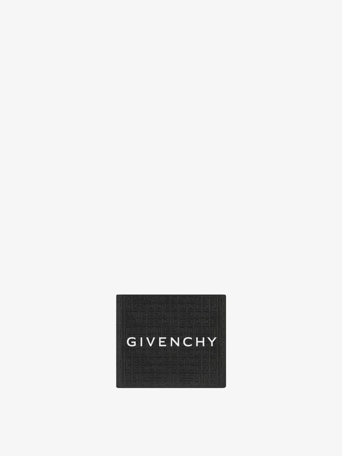 Men Wallets and Card Holders Givenchy GIVENCHY Wallet In 4G Micro Leather Black Men Wallets and Card Holders Givenchy GIVENCHY Wallet In 4G Micro Leather Black