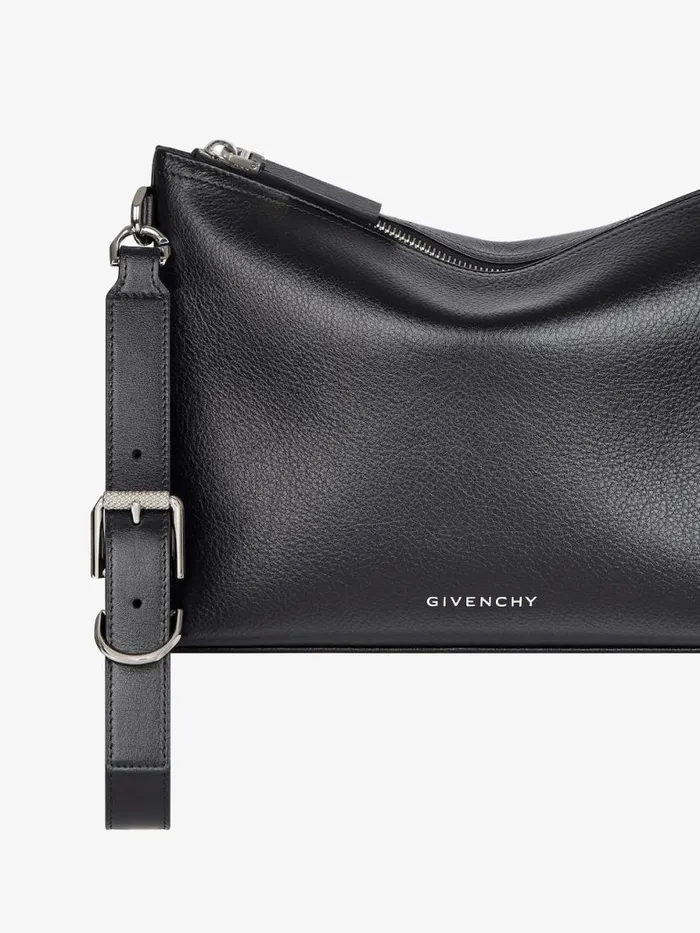 Men Wallets and Card Holders Givenchy Voyou Pouch In Grained Leather Black Men Wallets and Card Holders Givenchy Voyou Pouch In Grained Leather Black