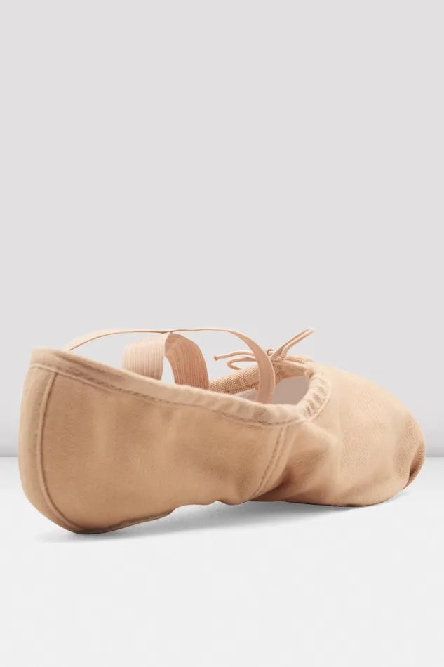Mens Adult Bloch Mens Pump Canvas Ballet Shoes Light Sand Canvas