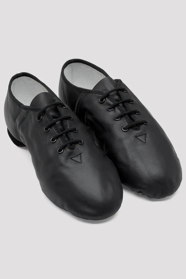 Mens Mens Ultraflex Leather Jazz Shoes Black Leather 8211 Bloch Adult