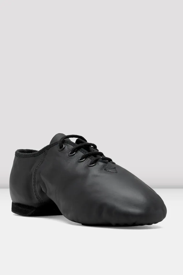 Mens Mens Ultraflex Leather Jazz Shoes Black Leather 8211 Bloch Adult