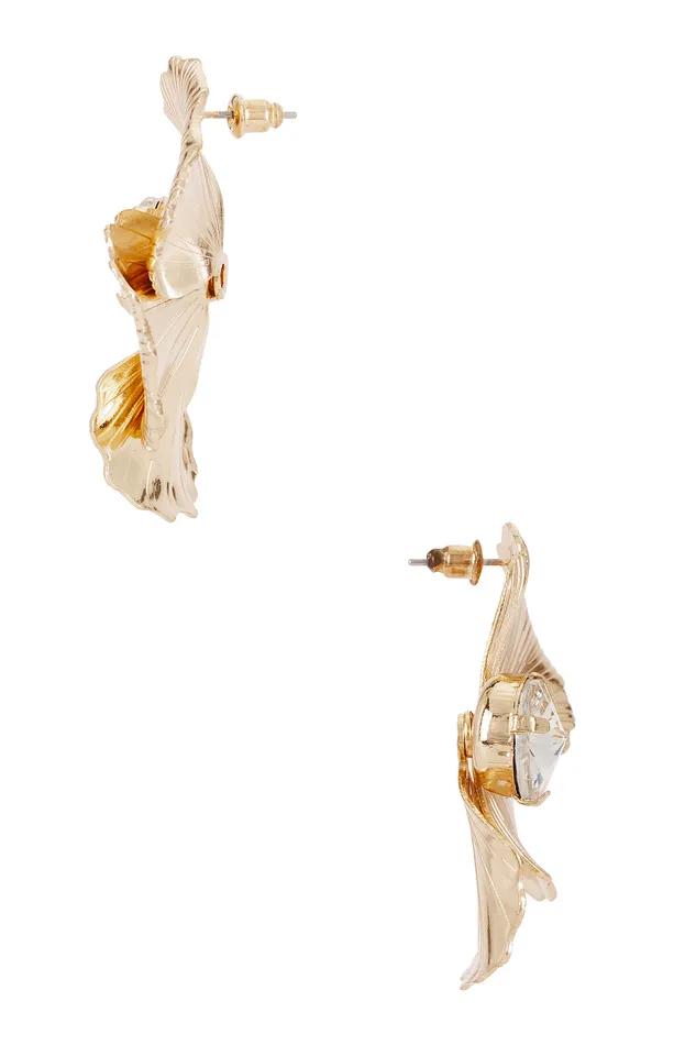Meryl Earrings Gold Women Lovers and Friends Jewelry