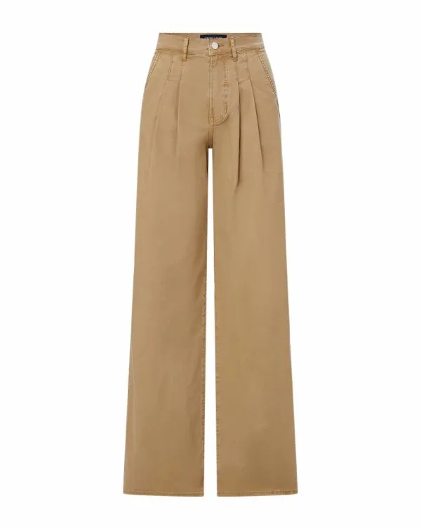 Mia Pleated WideLeg Pant Khaki Women Veronica Beard Pants Mia Pleated WideLeg Pant Khaki Women Veronica Beard Pants