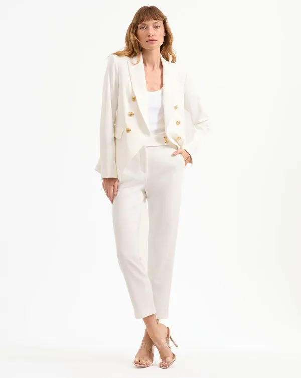Miller Dickey Jacket Offwhiteandgold Women Veronica Beard Jackets and Outerwear Miller Dickey Jacket Offwhiteandgold Women Veronica Beard Jackets and Outerwear