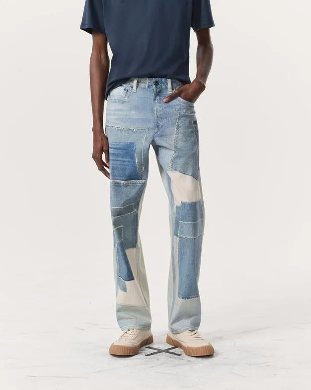 MiramarFit 4 8211 StraightJeans Miramar Canvas Fit 4 Pants ElmontPatchwork PrintWonderland 8211 rag and bone Men