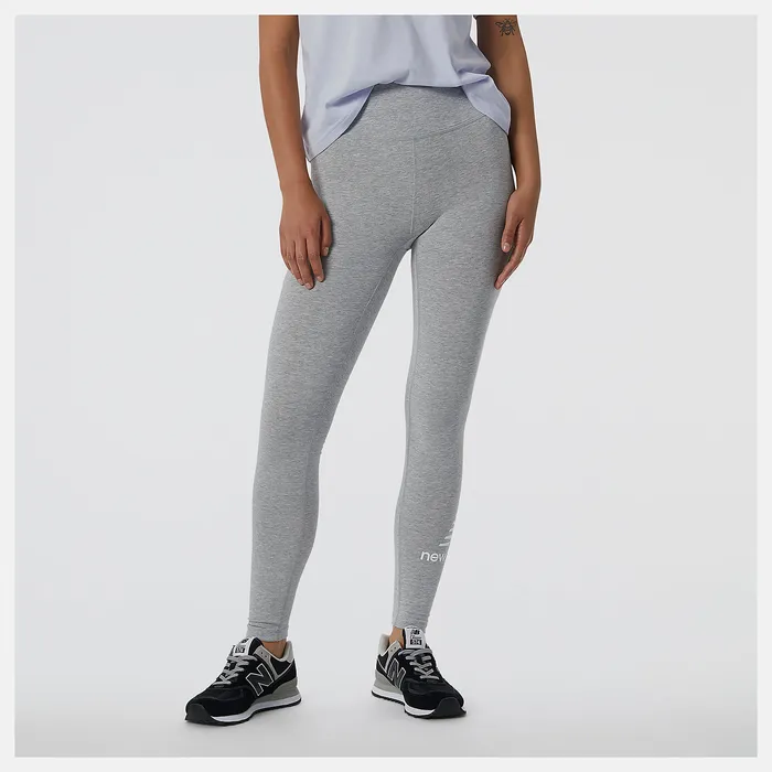 NB Essentials Stacked Legging ATHLETIC GREY Women Pants and Leggings New Balance NB Essentials Stacked Legging ATHLETIC GREY Women Pants and Leggings New Balance