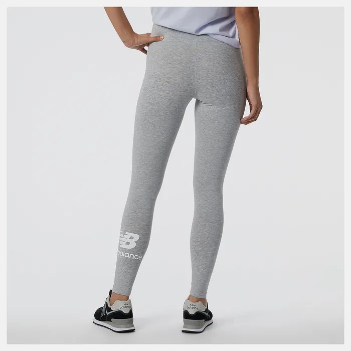 NB Essentials Stacked Legging ATHLETIC GREY Women Pants and Leggings New Balance