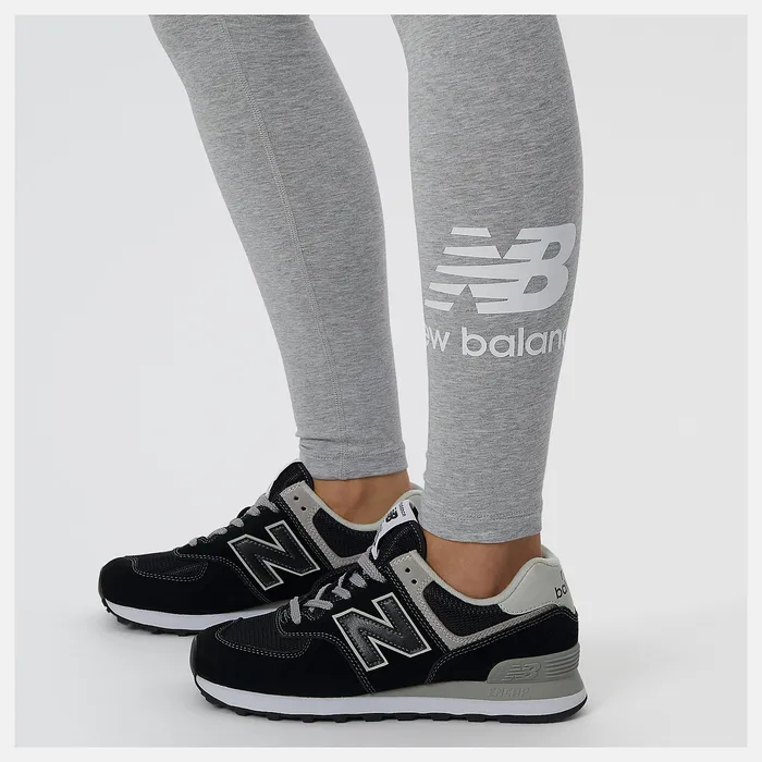 NB Essentials Stacked Legging ATHLETIC GREY Women Pants and Leggings New Balance