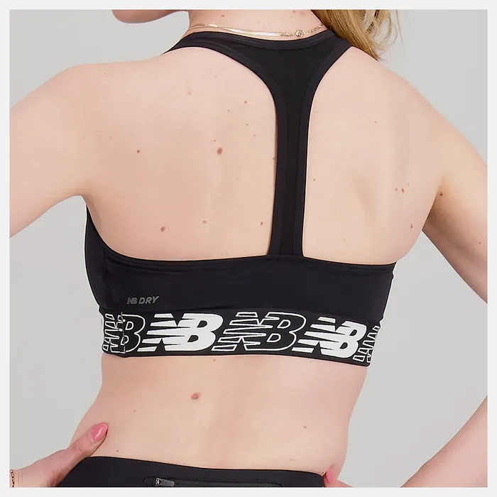 NB Pace Bra 30 BLACK Sports Bras New Balance Women