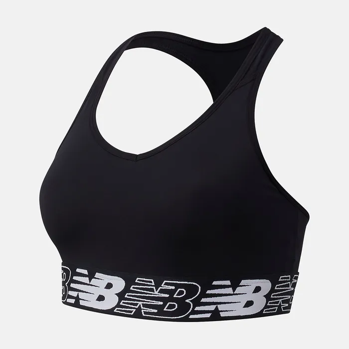 NB Pace Bra 30 BLACK Sports Bras New Balance Women