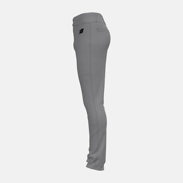 New Balance Bottoms Kids Youth Adversary 2 Baseball Solid Pant Tapered GREY New Balance Bottoms Kids Youth Adversary 2 Baseball Solid Pant Tapered GREY