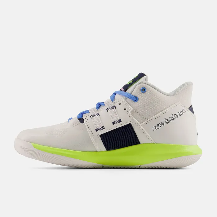 New Balance Cleats Kids Kid8217s Coco CG1 White with Hilite and Bright Lapis New Balance Cleats Kids Kid8217s Coco CG1 White with Hilite and Bright Lapis
