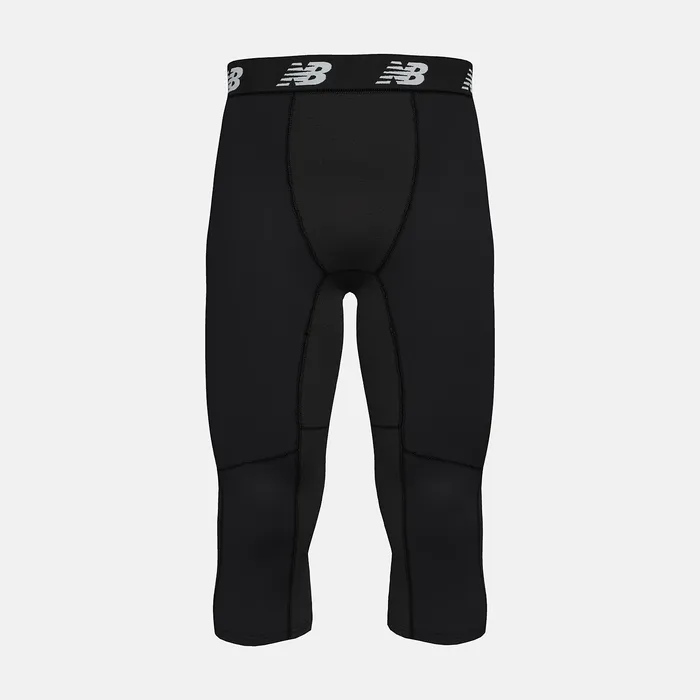 New Balance Pants Men Baselayer 34 Tight TEAM BLACK