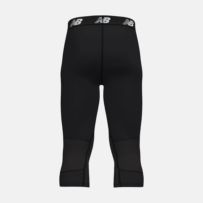 New Balance Pants Men Baselayer 34 Tight TEAM BLACK New Balance Pants Men Baselayer 34 Tight TEAM BLACK