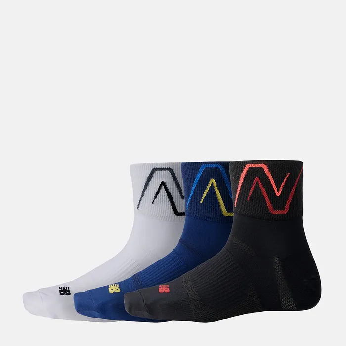 New Balance Running Ankle 3 Pack ASSORTED 1 COLORS MenWomen Socks