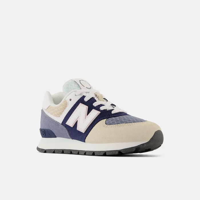 New Balance Size 105 8211 3 Kids 574 NB Navy with Light Surf and Washed Pink New Balance Size 105 8211 3 Kids 574 NB Navy with Light Surf and Washed Pink