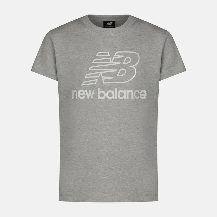 New Balance Tops Kids NB Essential Tee HEATHER GREY