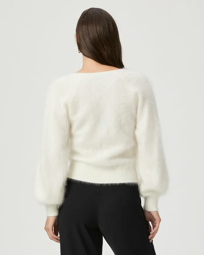 Opaline Sweater 8211 Ivory Cashmere Women Sweaters and Sweatshirts PAIGE