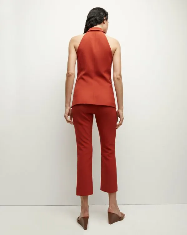 Orlinda Vest Brick Red Women Veronica Beard Jackets and Outerwear Orlinda Vest Brick Red Women Veronica Beard Jackets and Outerwear