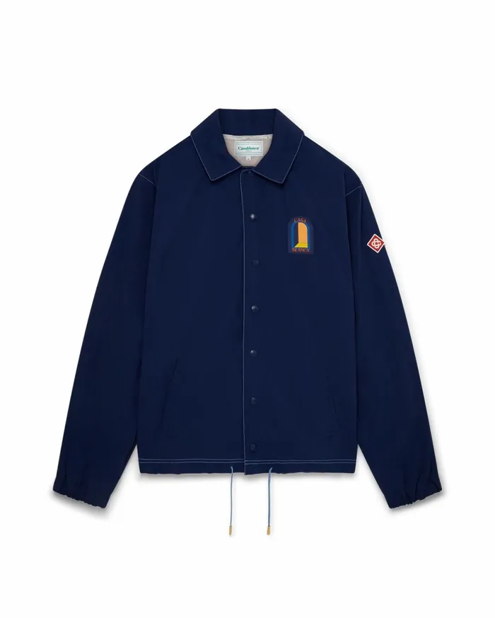 Outerwear Men Casablanca Paris L039Arche De Nuit Patch Coach Jacket
