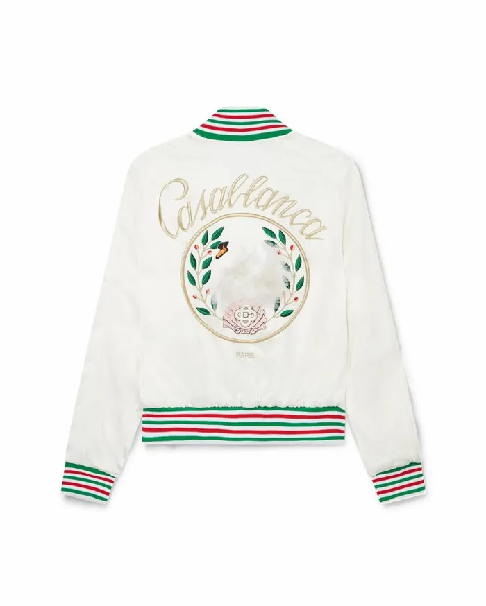 Outerwear Women Casablanca Paris Embleme De Cygne Souvenir Jacket