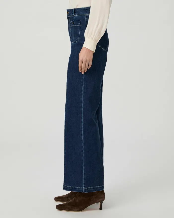 PAIGE Anessa 31 Inch Wide Leg Jean 8211 Rhea Women Wide Leg PAIGE Anessa 31 Inch Wide Leg Jean 8211 Rhea Women Wide Leg