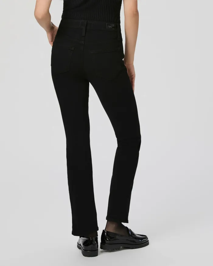 PAIGE Denim Women Cindy Petite Straight Jean 8211 Black Shadow