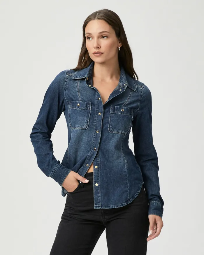 PAIGE Devika Shirt 8211 Belinda Women Tops and Blouses