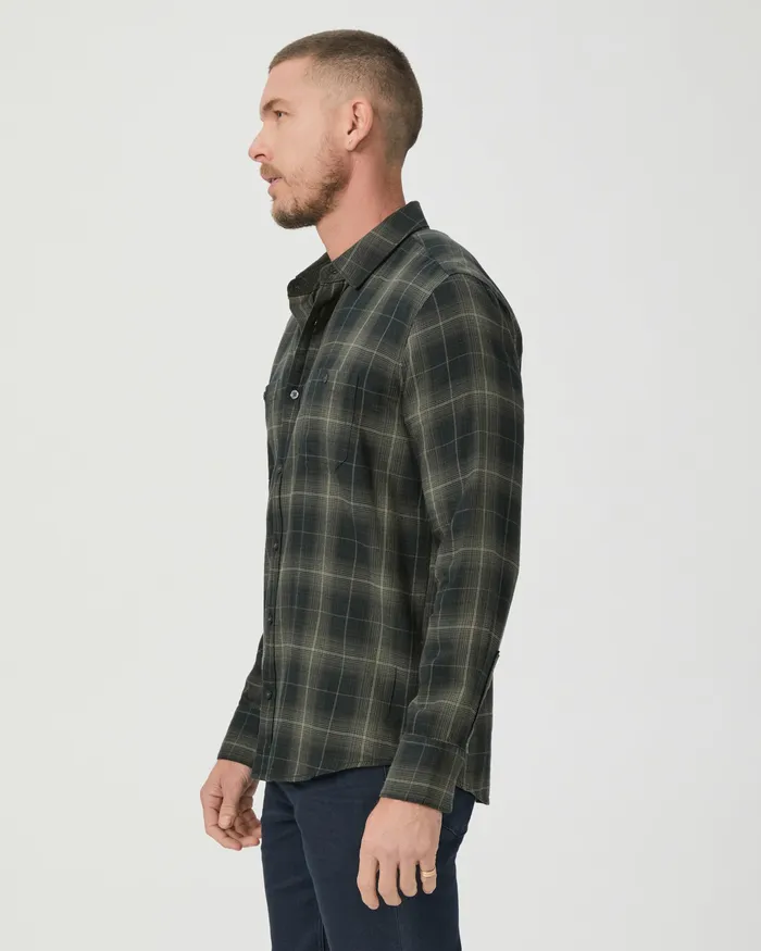 PAIGE Everett Shirt 8211 Aspen Forest Men Shirts PAIGE Everett Shirt 8211 Aspen Forest Men Shirts