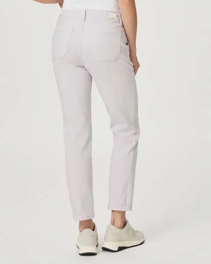 PAIGE Mayslie Straight Ankle Pant 8211 Vintage Lavender Stone Women Denim
