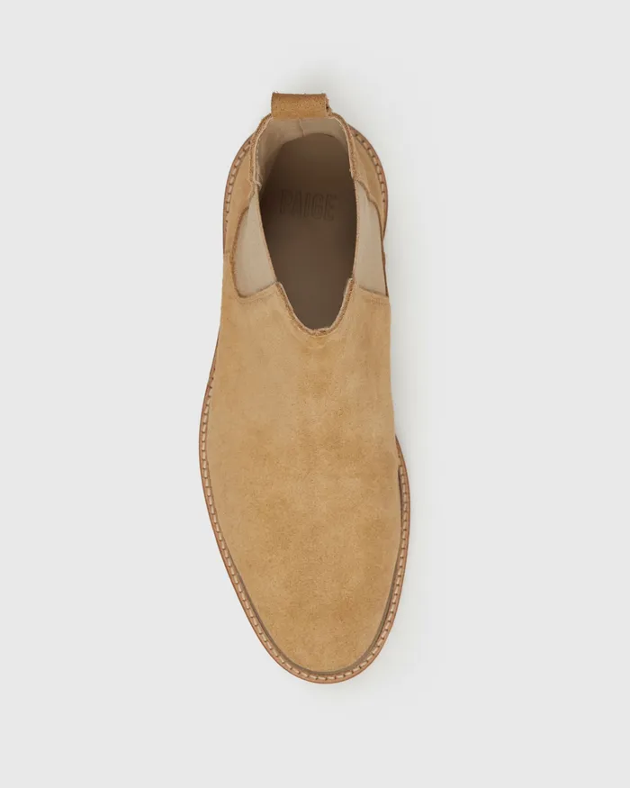 PAIGE Shoes Men Exclusive Holzer Boot 8211 Sand Suede
