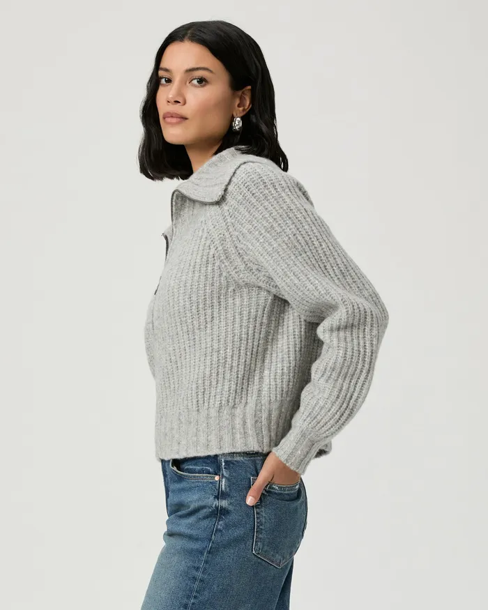 PAIGE Sweaters and Sweatshirts Women Jayna Sweater 8211 Heather Grey PAIGE Sweaters and Sweatshirts Women Jayna Sweater 8211 Heather Grey