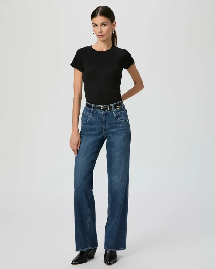 PAIGE Tees and Tanks Women Bijou Tee 8211 Black PAIGE Tees and Tanks Women Bijou Tee 8211 Black