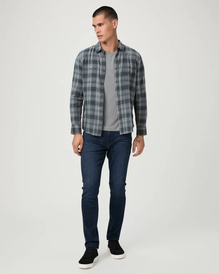 PAIGE Transcend Vintage Lennox Slim Jean 8211 Portola Men Vintage Denim