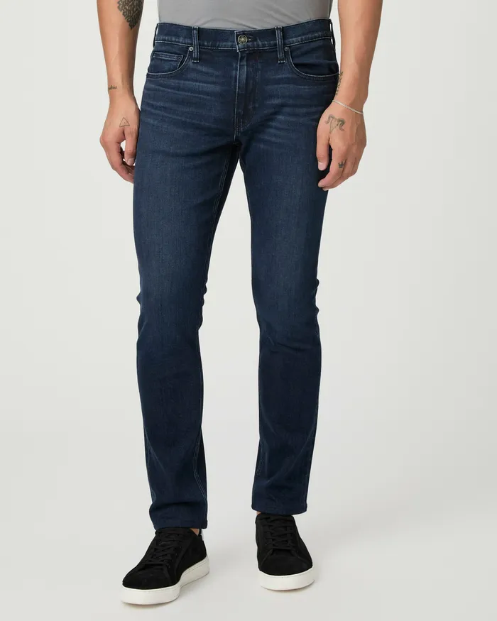 PAIGE Transcend Vintage Lennox Slim Jean 8211 Portola Men Vintage Denim