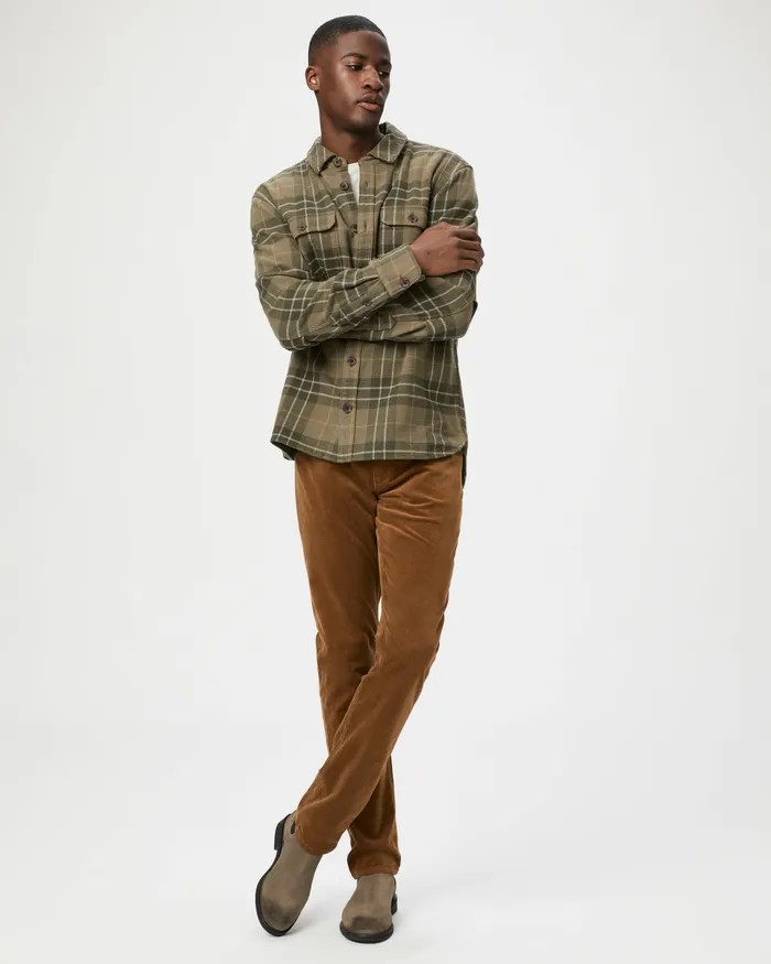 PAIGE Wilbur Overshirt 8211 Dusty Pine Men Shirts PAIGE Wilbur Overshirt 8211 Dusty Pine Men Shirts