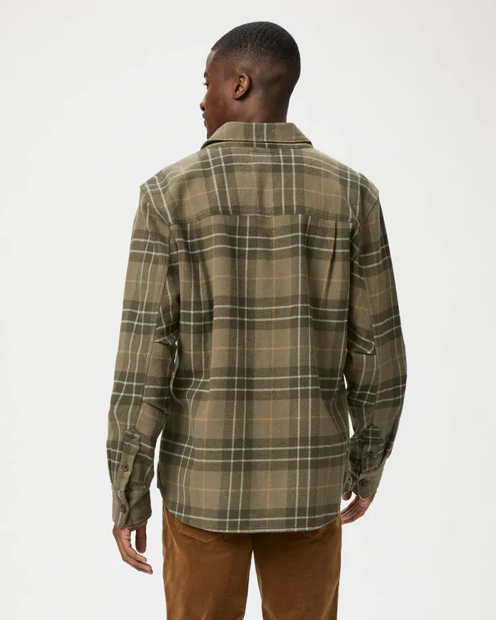 PAIGE Wilbur Overshirt 8211 Dusty Pine Men Shirts PAIGE Wilbur Overshirt 8211 Dusty Pine Men Shirts