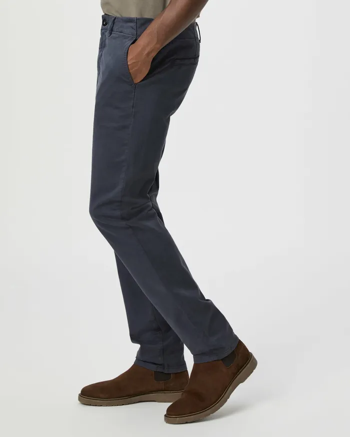Pants and Joggers PAIGE Men Danford Chino 8211 Deep Anchor